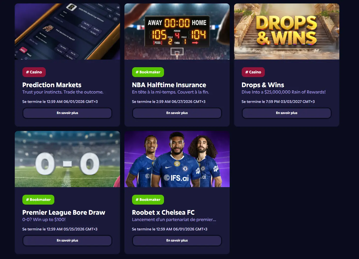 Roobet Casino rakeback et promotions